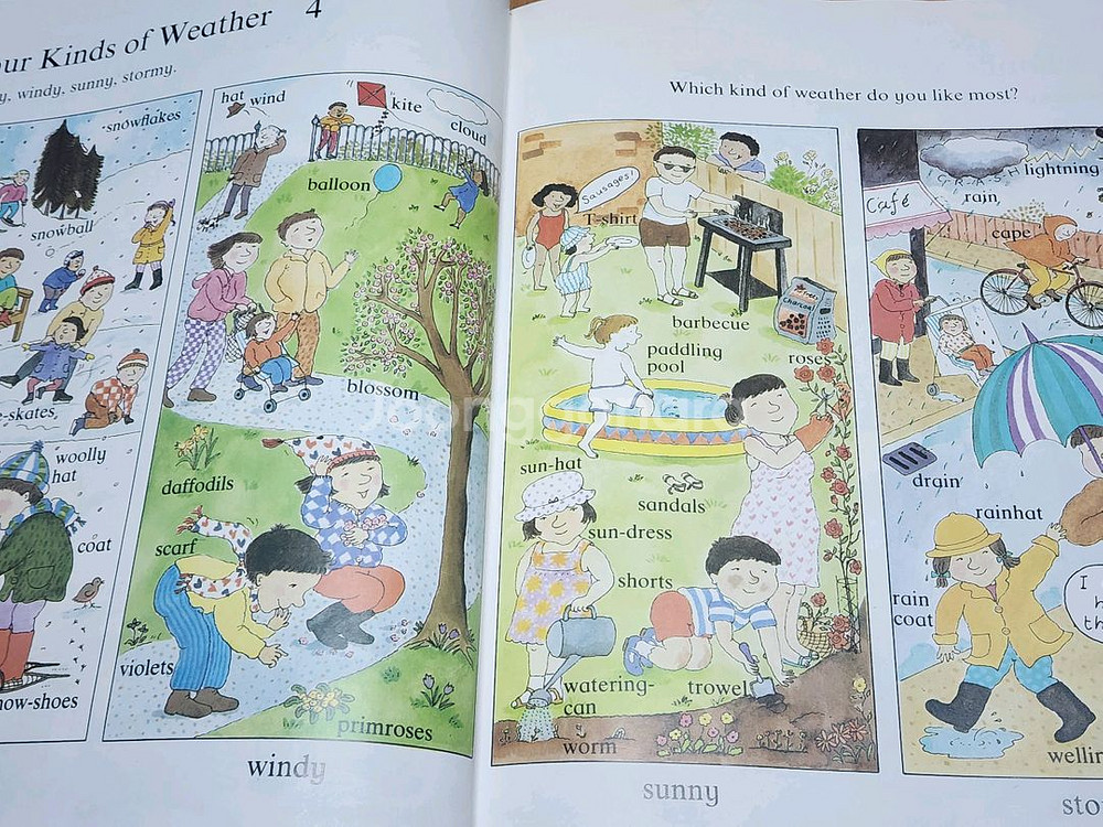 유아 영어 베스트 34영어그림사전 두권 포함--9