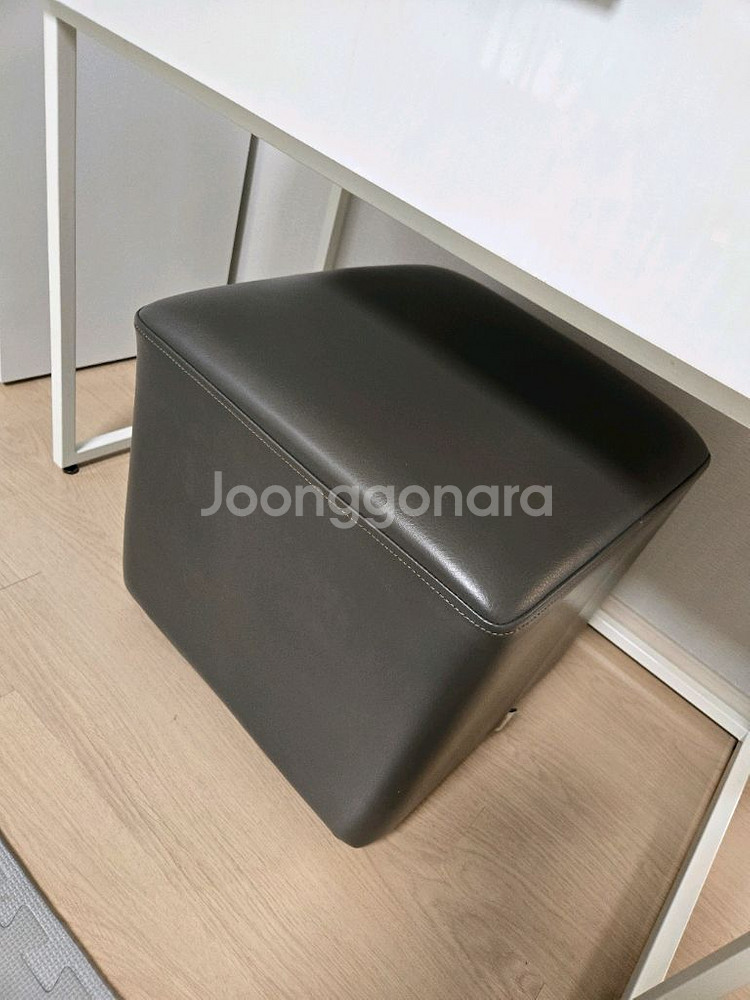 한샘 화이트콘솔형 화장대(거울,의자 포함)--2