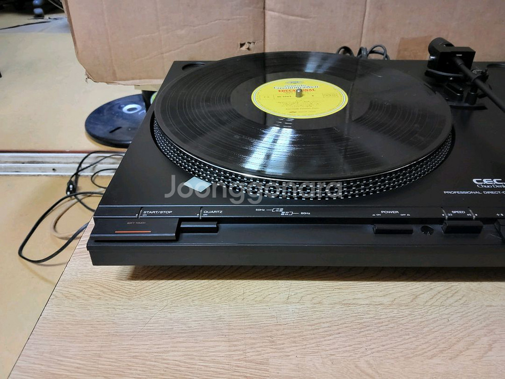 CEC LP 턴테이블 DISCO 4000 2대 ( 앰프--1