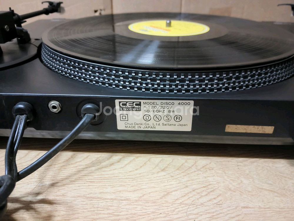 CEC LP 턴테이블 DISCO 4000 2대 ( 앰프--8