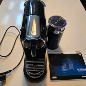 네스프레소 시티즈앤밀크 드롱기