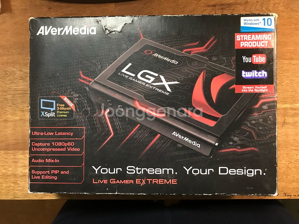 AVerMedia LGX GC550 캡쳐보드--0