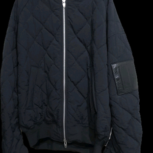 준지 란도니 리버시블 퀼팅 마원 MA-1 블랙