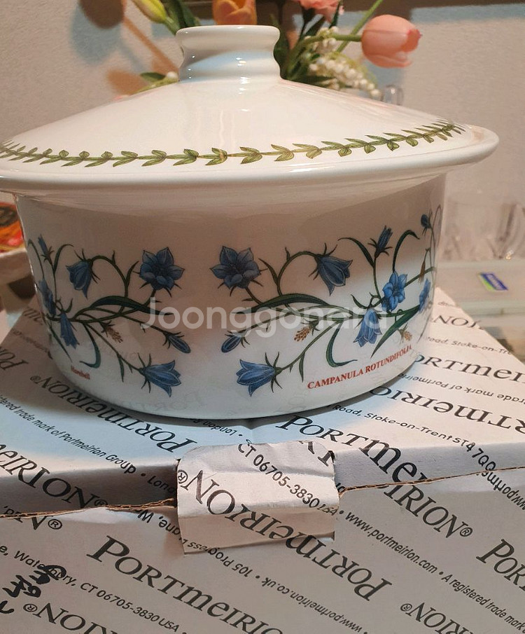 포트메리온 뚜껑냄비.튜린(D형) 2L(백화정품새것)--0