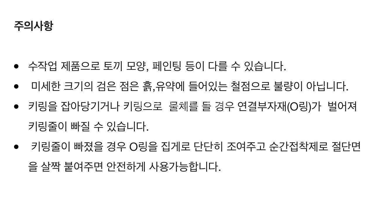 플로디 스튜디오 토끼 룩북 키링--4