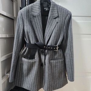 qxc 스트라이프자켓(벨트포함) 제이핏 벨201 엔돌핀