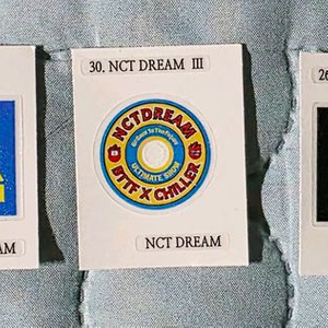 NCT DREAM 엔시티 드림 띠부씰