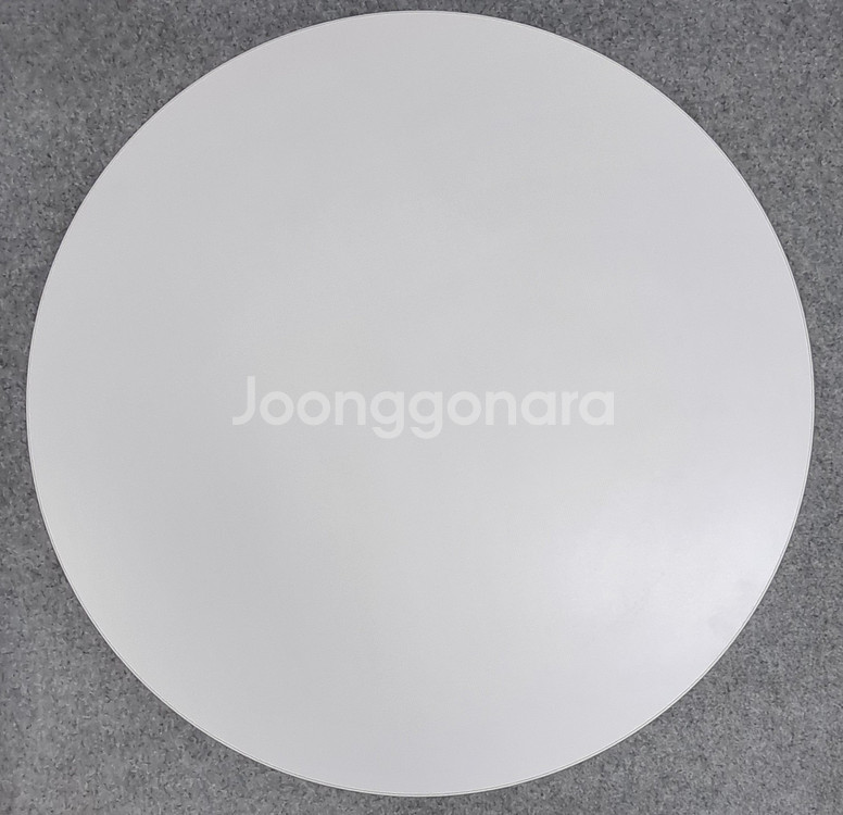 스틸케이스 라운드 라미네이트 탑 테이블--1