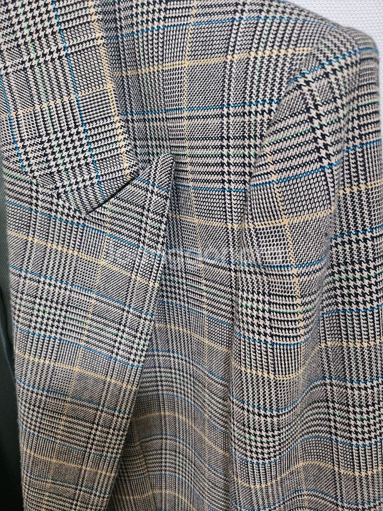 제시뉴욕 체크 자켓 66사이즈--4