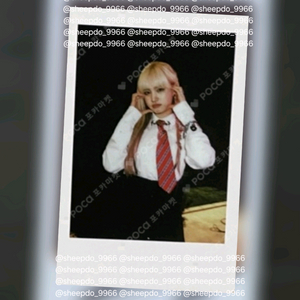 아이브 리즈 싸인 폴라 사인 폴라로이드 싸폴 IVE