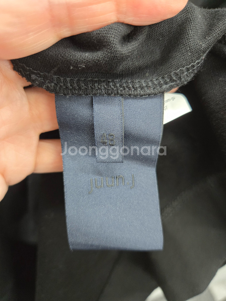 [48,백화점] 준지 셔츠 레이어드 반팔 후드--1
