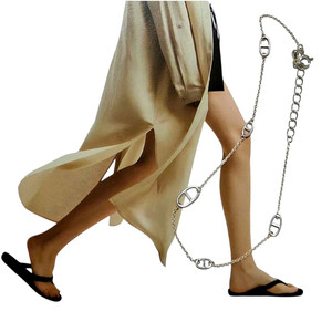 S925실버 발찌 샹달 체인 은 발찌