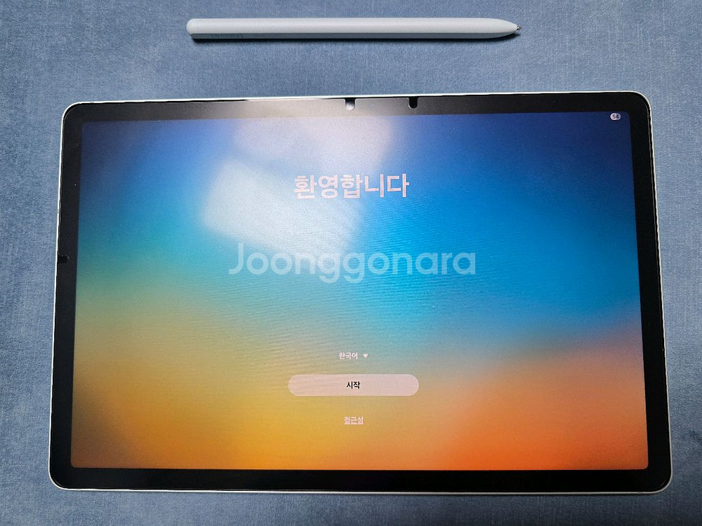 갤럭시탭 s9 fe 128g wifi 민트색--0