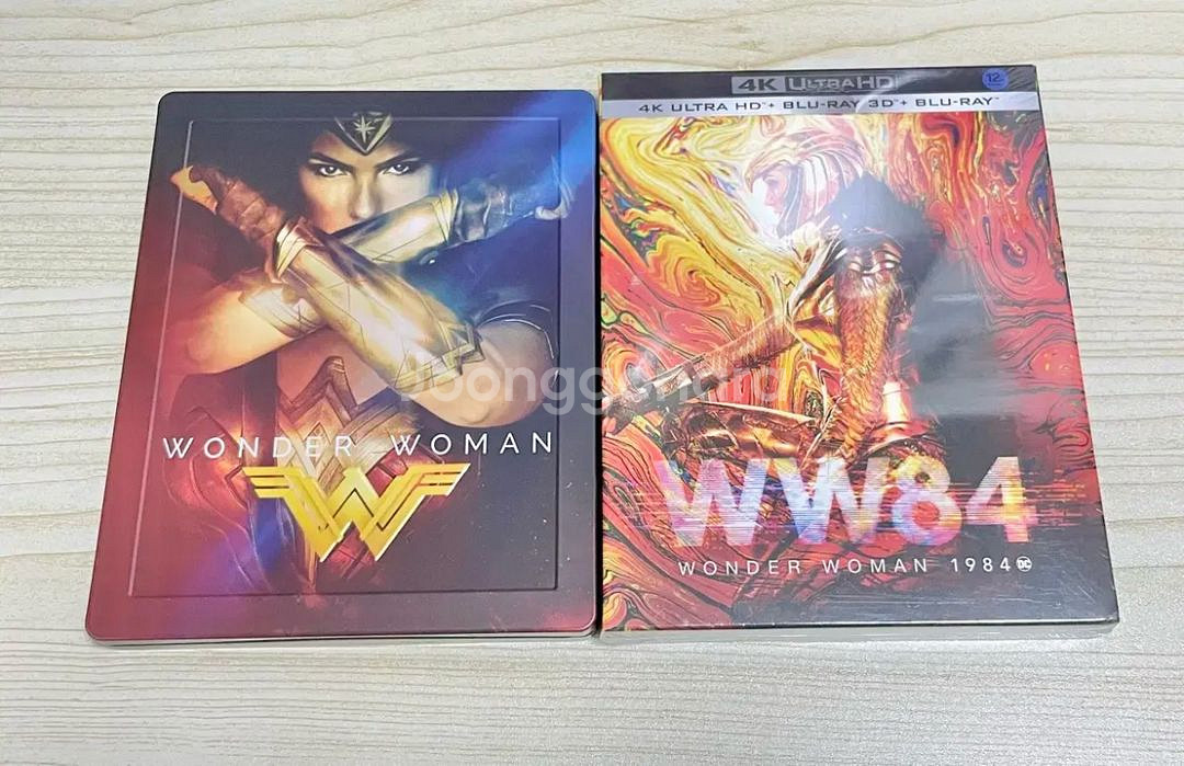 원더우먼1,2 원더우먼 ww84 블루레이 스틸북--0