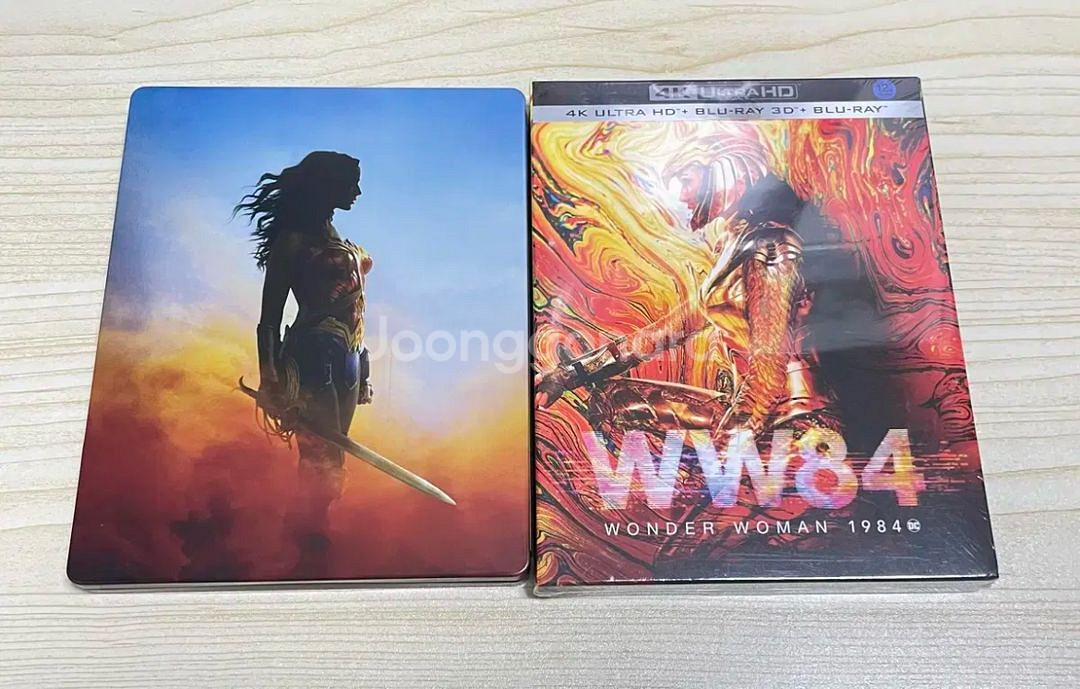 원더우먼1,2 원더우먼 ww84 블루레이 스틸북--1