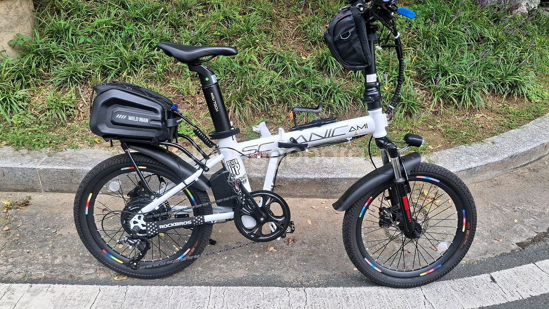 au테크 스카닉AMI 36v500w 접이식 전기자전거--4