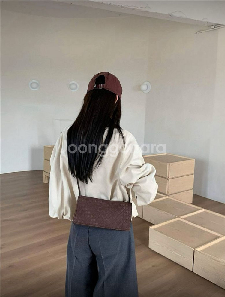 <새상품> 소가죽 스퀘어 숄더백 4color--7