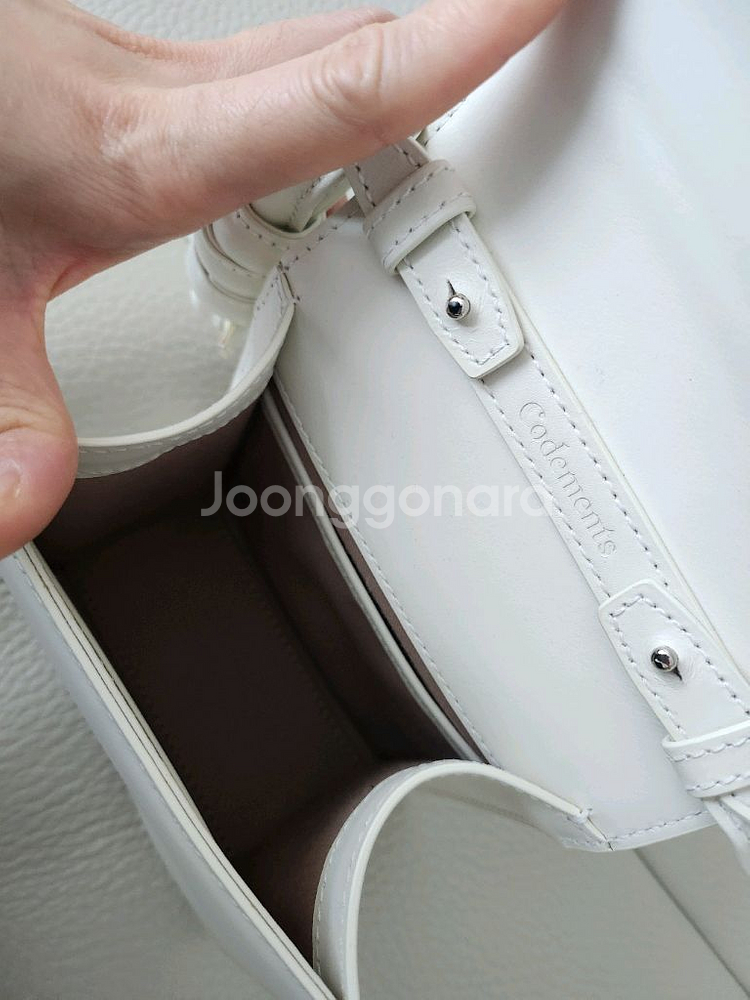 Codements 코드먼츠 미니 스퀘어백 토트백 숄더백--3