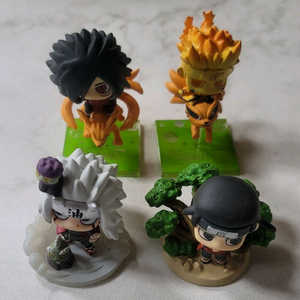 나루토 미니 푸치캐러 4종팝니다