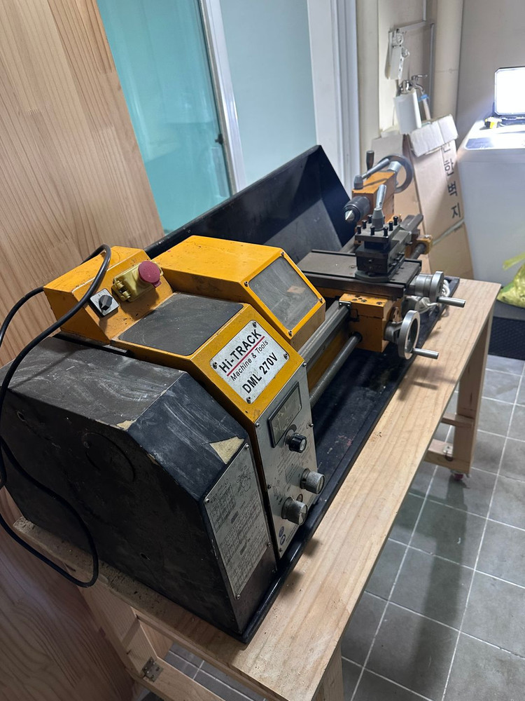 밀링 선반 소형 공작기계 팔아요 이미지