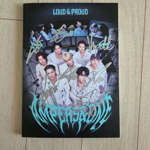 비매)앰퍼샌드원 LOUD & PROUD 친필싸인 앨범