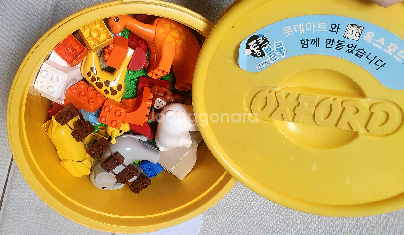 레고 듀플로 호환 롯데마트 통큰블럭 동물친구들--0