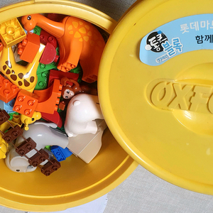 레고 듀플로 호환 롯데마트 통큰블럭 동물친구들
