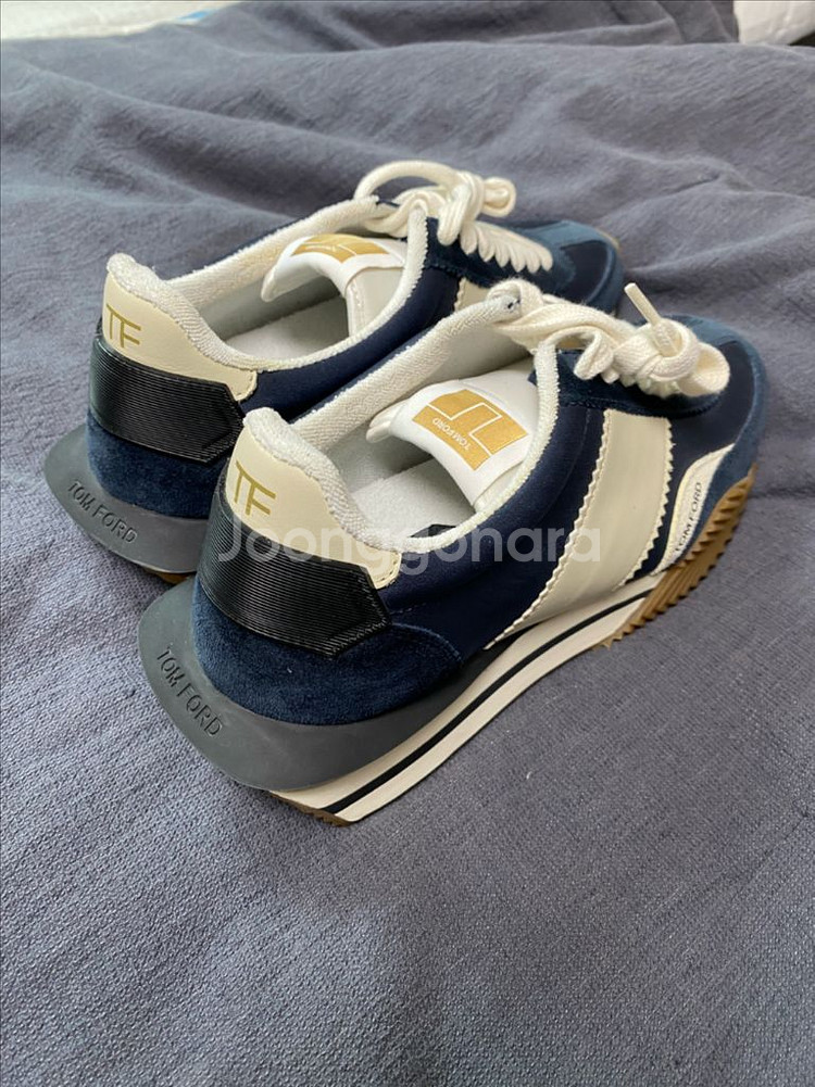 TOMFORD 톰포드 스웨이드 테크니컬 제임스 스니커즈--1