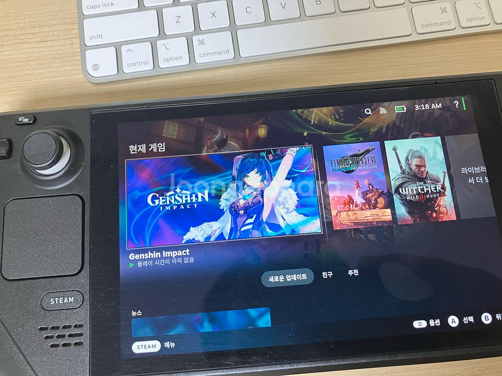 스팀덱lcd 512기가--0