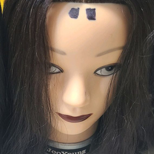 미용시험 천혜인 통가발 이사도라,민두 등