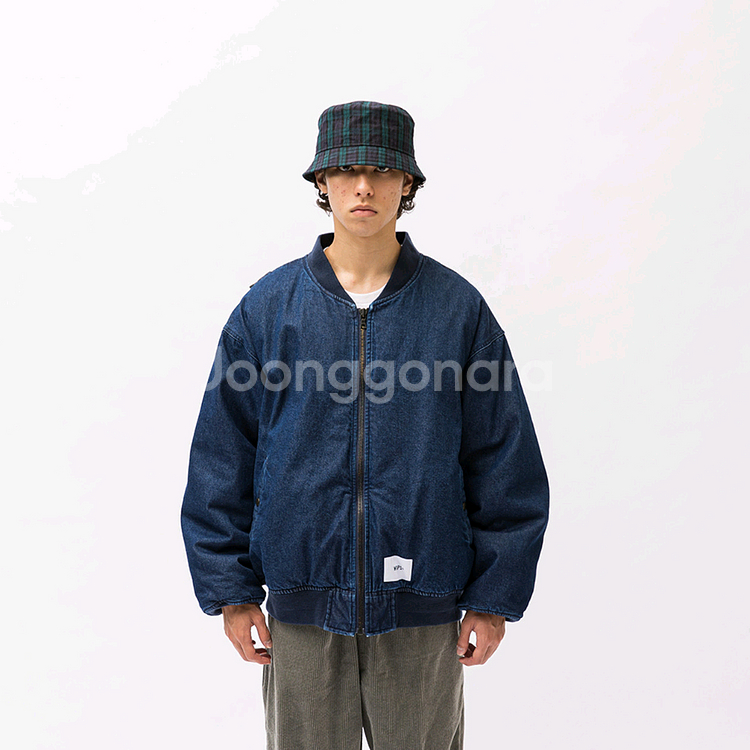 [M]22AW 더블탭스 jfw-04 자켓 인디고--1