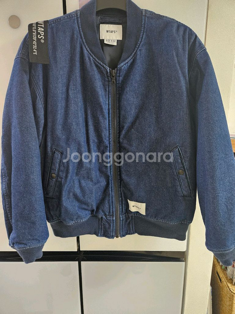 [M]22AW 더블탭스 jfw-04 자켓 인디고--3