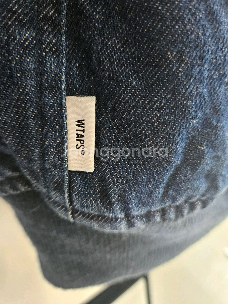 [M]22AW 더블탭스 jfw-04 자켓 인디고--5