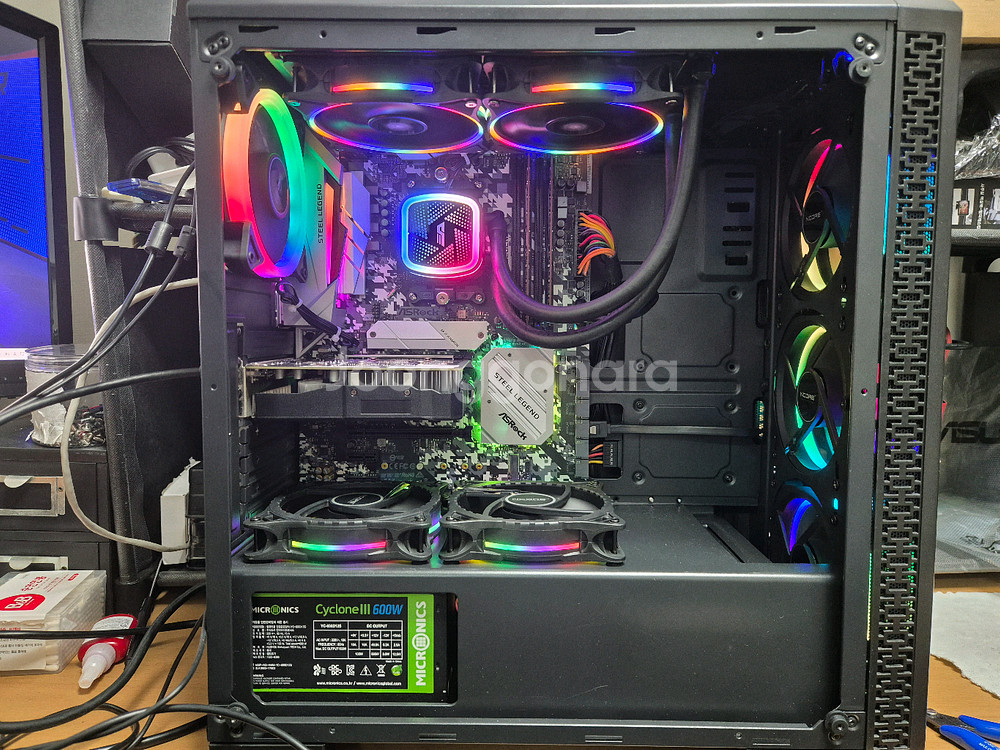AMD 라이젠 3600XT 컴퓨터 본체 데스크탑--1