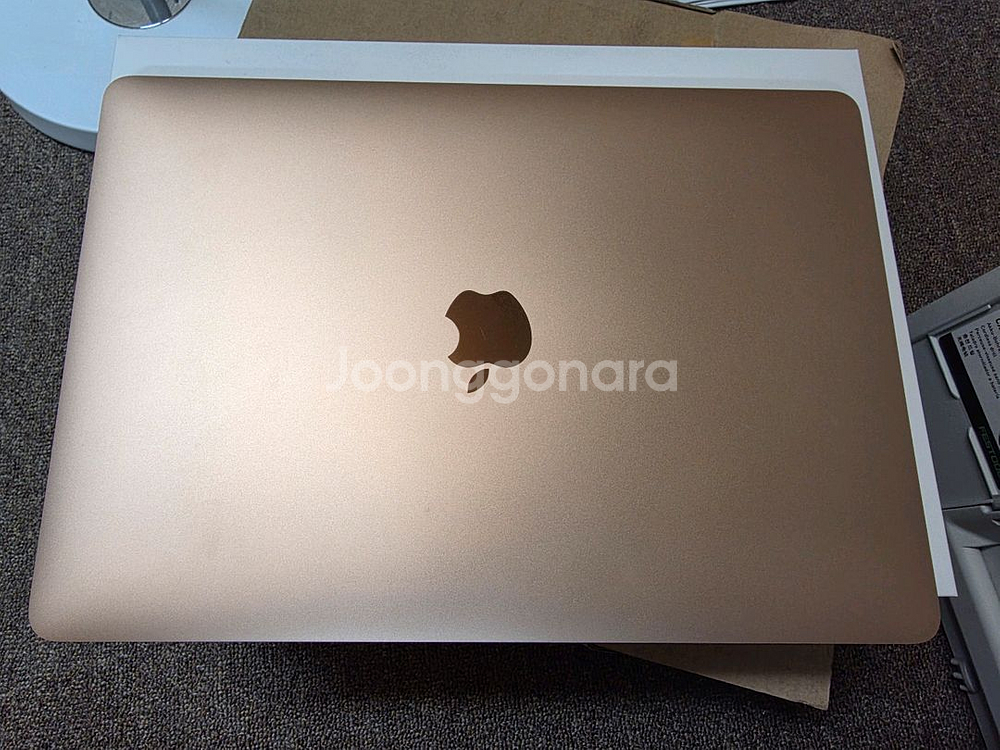 MacBook Air M1 골드 512gb 16g 풀박--2