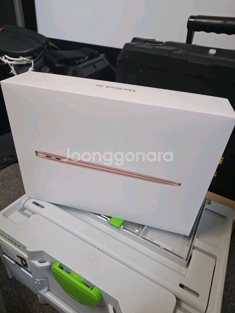 MacBook Air M1 골드 512gb 16g 풀박--0