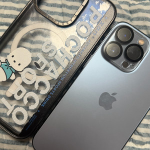 아이폰 13PRO 128G 시에라 블루 + 케이스티파이