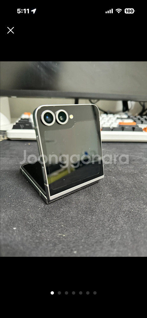 갤럭시 플립6 실버 256gb--0