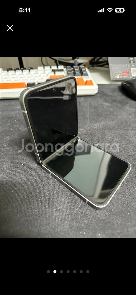 갤럭시 플립6 실버 256gb--1