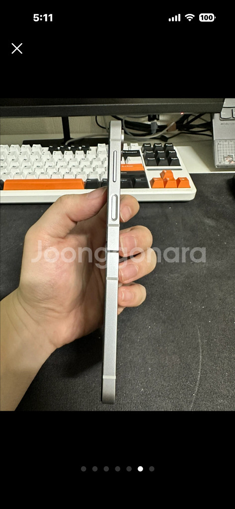 갤럭시 플립6 실버 256gb--5
