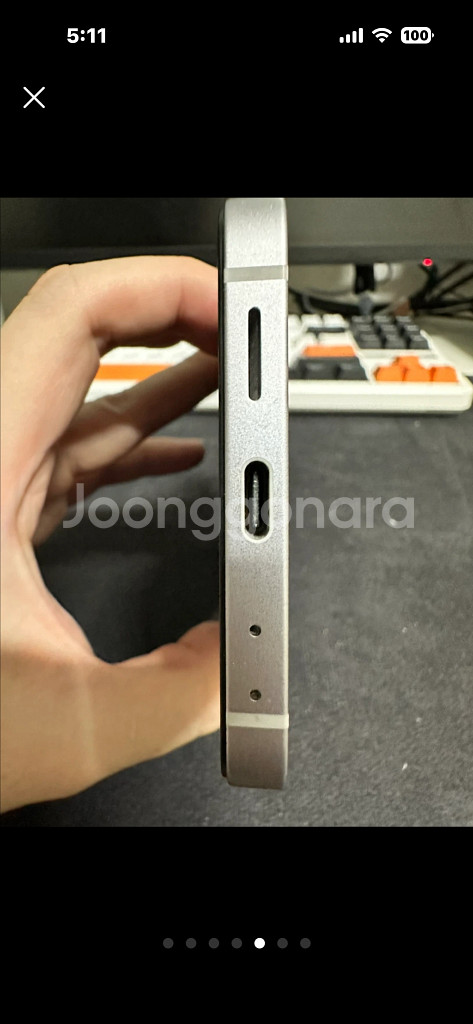 갤럭시 플립6 실버 256gb--4