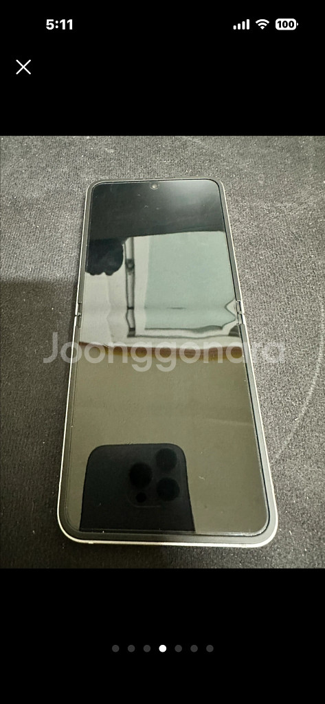갤럭시 플립6 실버 256gb--3
