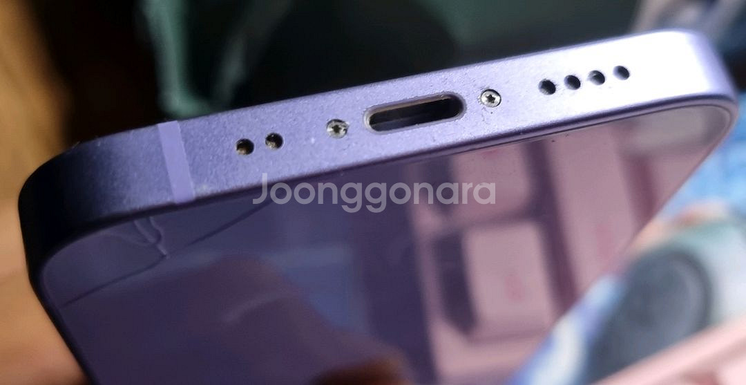 아이폰12 미니 퍼플--3