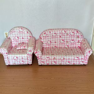 키티쇼파 소파 아동 의자 1인용 2인용 세트