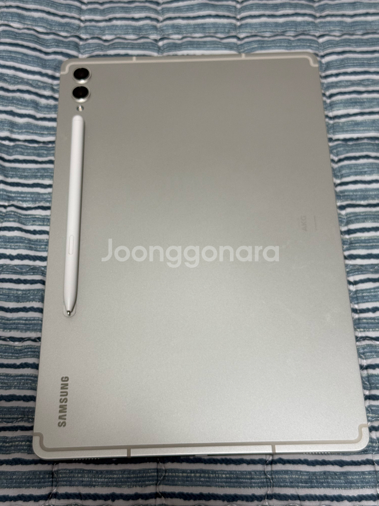 삼성 갤럭시탭 S9+ 플러스 베이지 256GB 풀박스--3