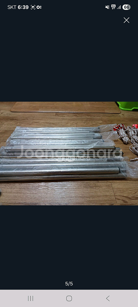 타프폴대 스트링 삼각스토퍼2회사용--4