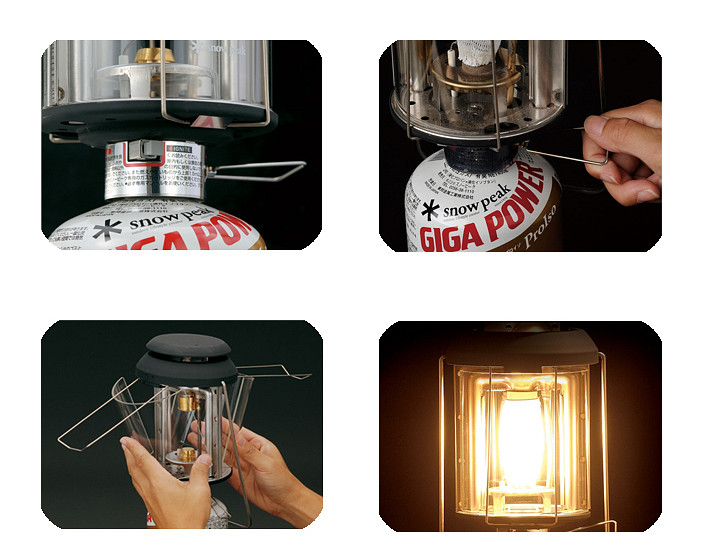 스노우피크 기가파워 BF 캠핑 랜턴 (정품 풀박스)--5