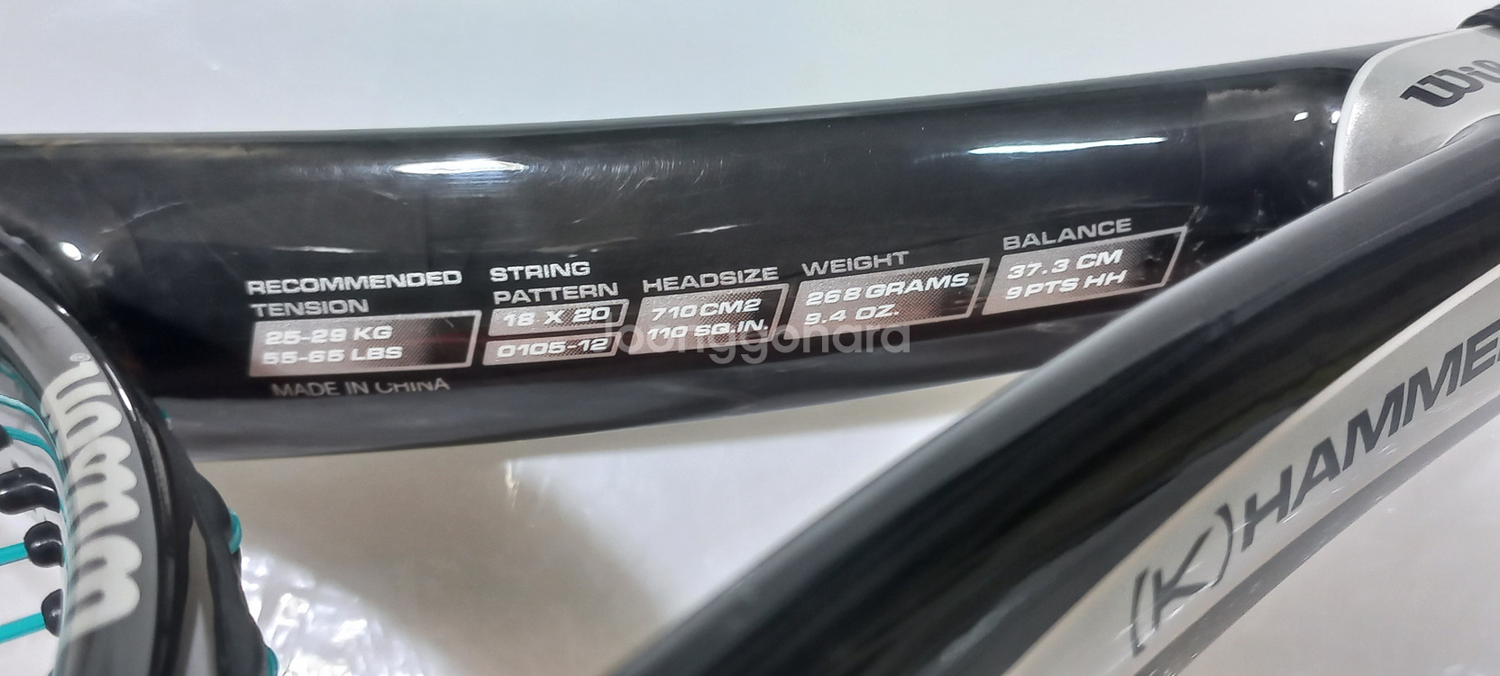 테니스라켓 윌슨 k 햄머 2.7 (268g)--9