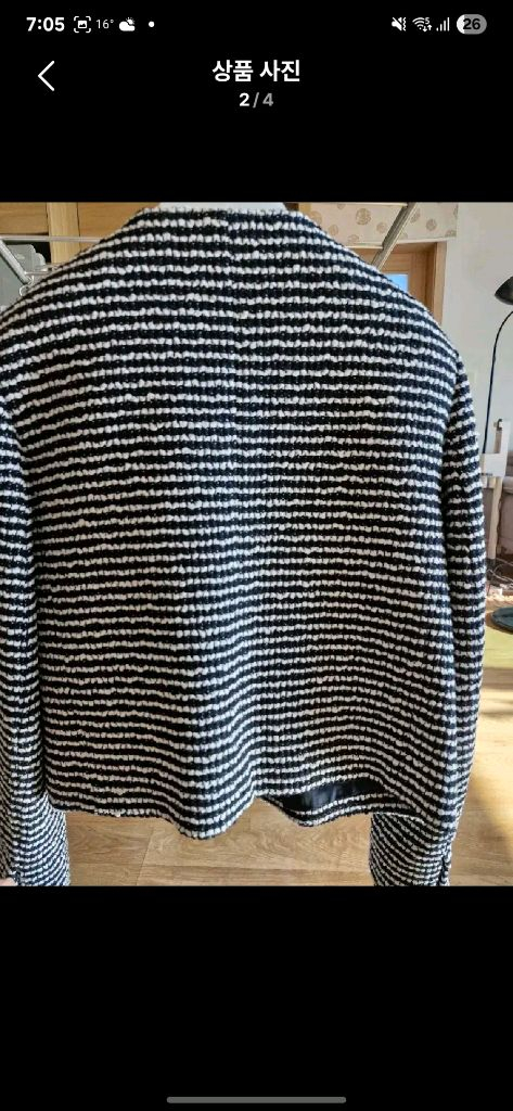 오르 orr 더블블랜드 트위드 자켓 이미지