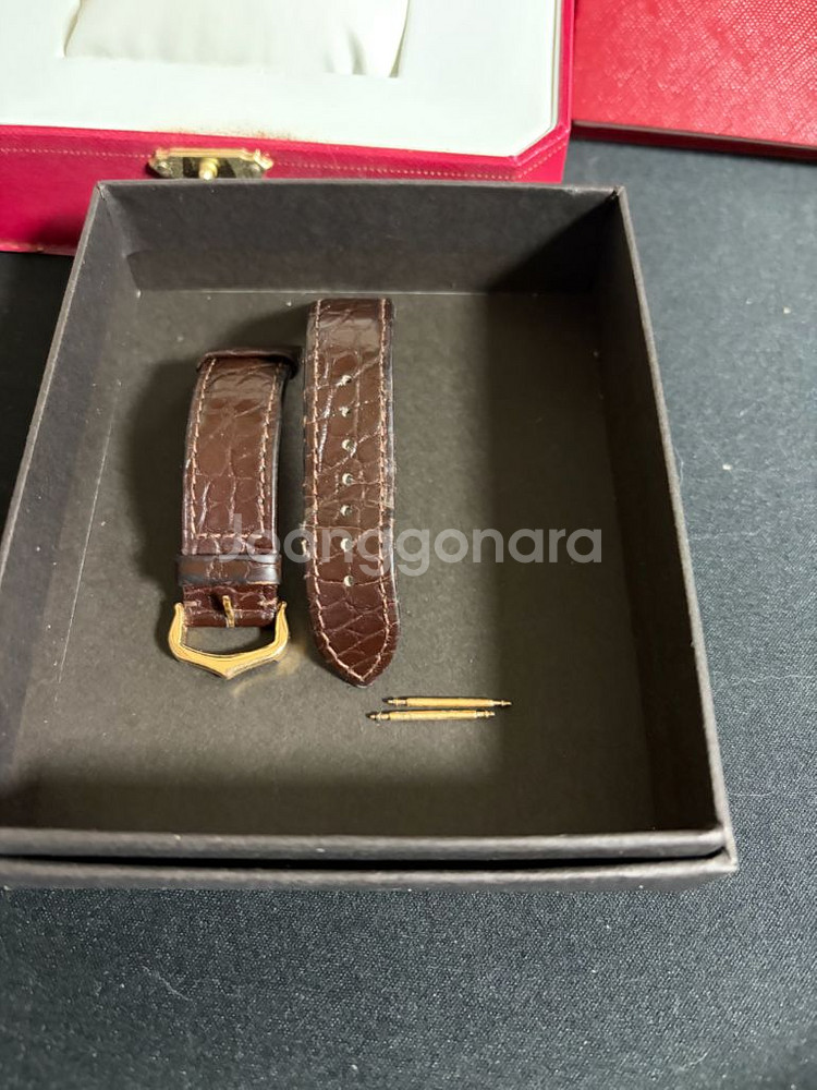 까르띠에 탱크솔로금통 로즈골드 스몰--1